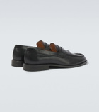 Our Legacy Light leather penny loafers