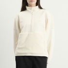 SKIMS Women's Teddy Half Zip Pullover in Ecru