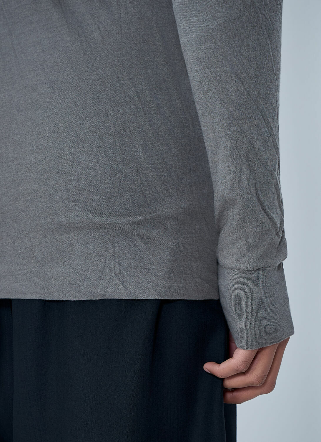 Rick Owens Crewneck Long Sleeve T-Shirt