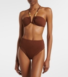 ViX Paula Hermanny Harper Carol beaded bikini top