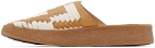Malibu Sandals Tan & Off-White Vegan Leather & Hemp Thunderbird Sandals