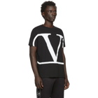 Valentino Black VLogo T-Shirt