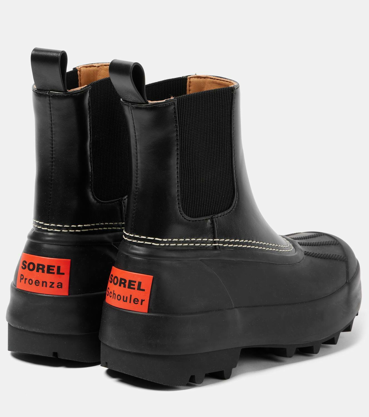 Proenza Schouler x Sorel Caribou leather Chelsea boots