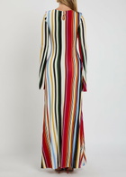 Cala DE LA Cruz Amay Striped Stretch-jersey Maxi Dress Stripe