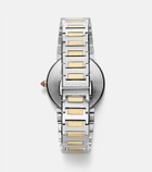 Bvlgari Bvlgari Bvlgari 18kt gold and steel watch with diamonds