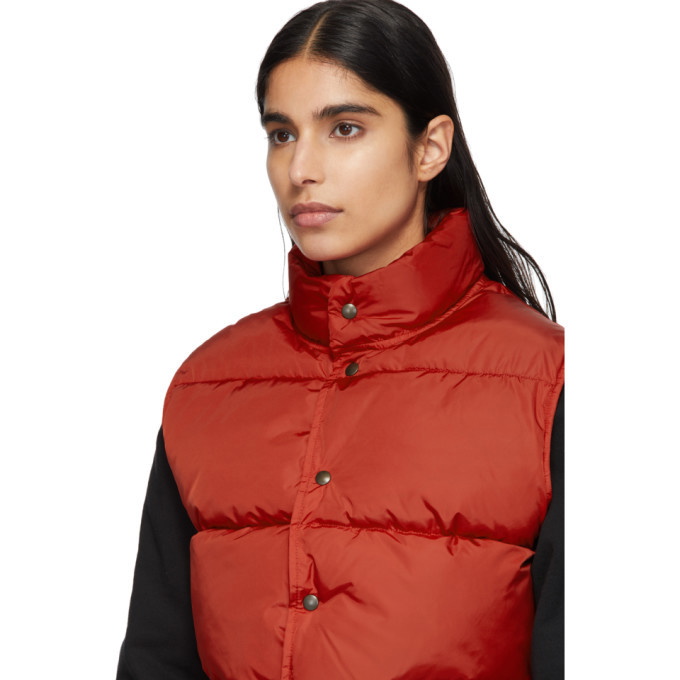 Noah NYC Red Cashball Down Puffer Vest Noah NYC