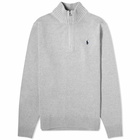 Polo Ralph Lauren Men's Half Zip Knit Jumper in Andover Heather