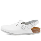 Birkenstock Tokio SL in White Leather