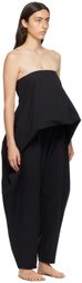 ISSEY MIYAKE Black Canopy Trousers