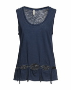 Lanston Womens Top Midnight in Blue