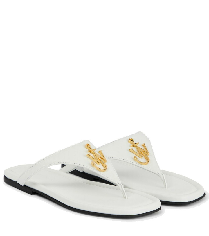 Photo: JW Anderson - Leather thong sandals