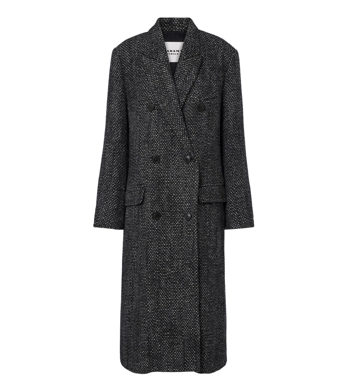 Marant Etoile Horia wool-blend wrap coat Isabel Marant Etoile