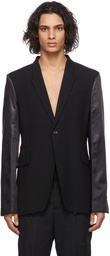 Rick Owens Black Soft Blazer