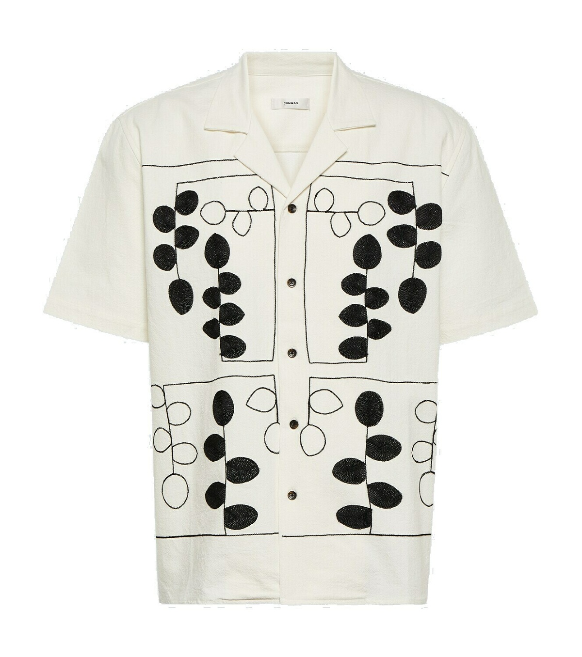 Photo: Commas Embroidered camp shirt