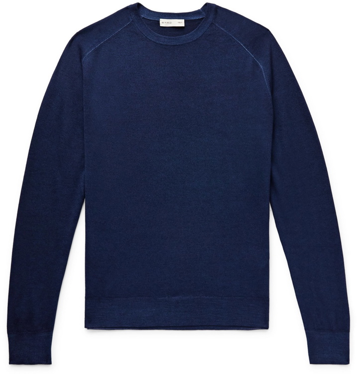 Photo: Etro - Wool Sweater - Blue