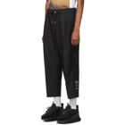 Versace Jeans Couture Black Twill Trousers