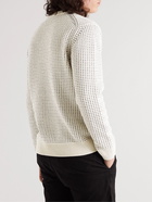 Nudie Jeans - August Weever Island Recycled Cotton-Blend Sweater - Neutrals