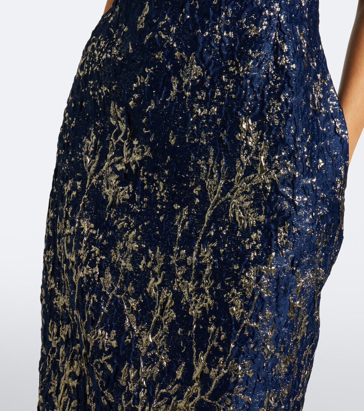 Simkhai Virette jacquard cocktail dress