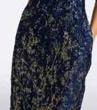 Simkhai Virette jacquard cocktail dress