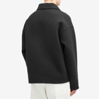 Jil Sander+ Men's Jil Sander Plus Zip Through Wool Jacket in Black