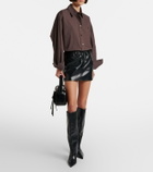 Agolde Keira miniskirt