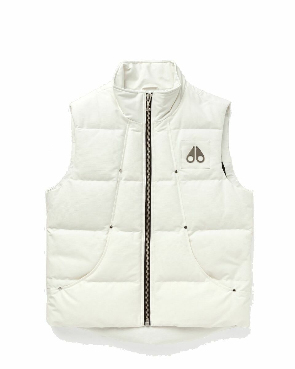 Photo: Moose Knuckles Montreal Vest White - Mens - Vests