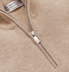 Brunello Cucinelli - Cashmere Half-Zip Sweater - Neutrals