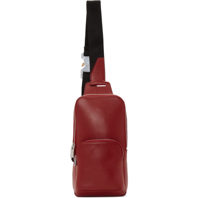 Photo: 1017 ALYX 9SM Red Leather Crossbody Bag