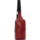 1017 ALYX 9SM Red Leather Crossbody Bag