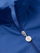 Moncler - Ruinette Webbing-Trimmed Logo-Appliquéd Shell Jacket - Blue