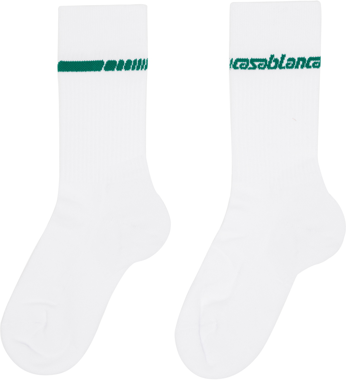 Casablanca White Casa Sportive Socks