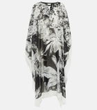 Dries Van Noten Printed cotton kaftan