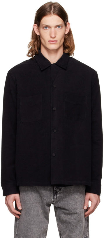 Photo: Our Legacy Black Heusen Shirt