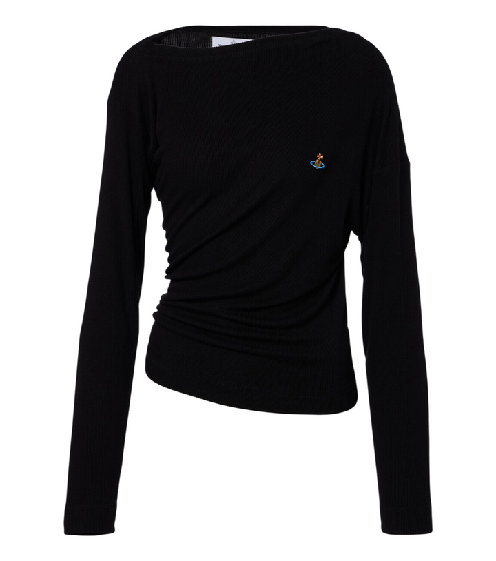 Photo: Vivienne Westwood Draped ribbed-knit top