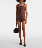 Faithfull Corbiere linen vest