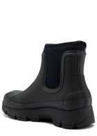 Kassl Editions X Tretorn Marie Rubber Ankle Boots Black