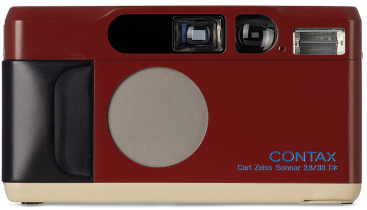 Photo: MAD Paris SSENSE Exclusive Red MAD Contax T2 Camera