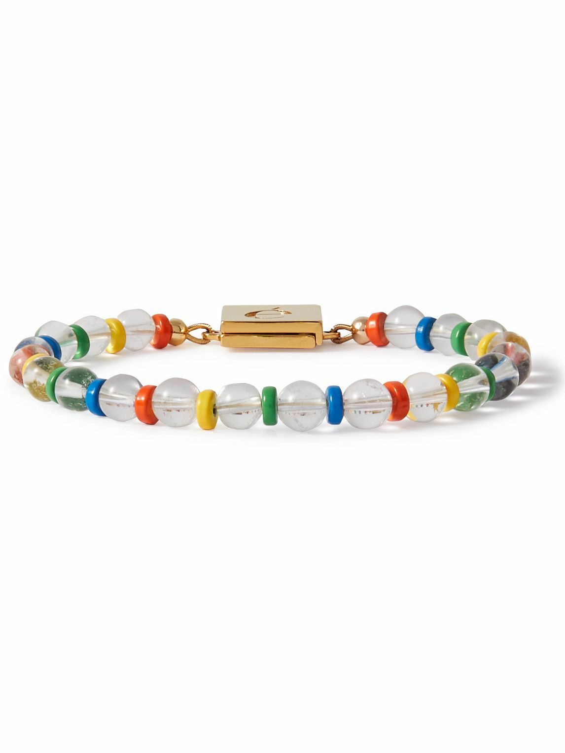 éliou - Mamo Gold-Plated, Quartz and Enamel Bracelet éliou