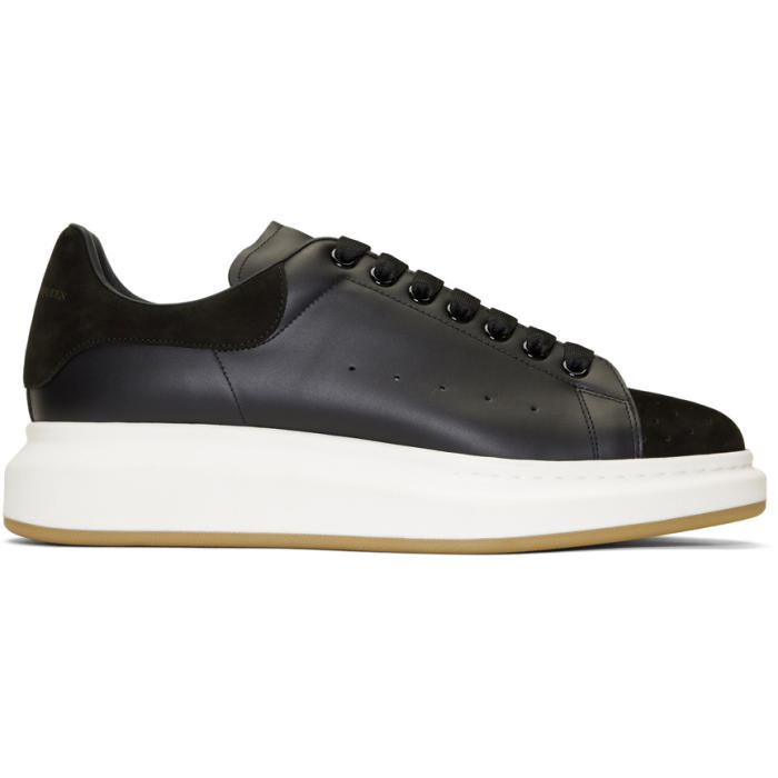 Photo: Alexander McQueen Black and White Oversized Sneakers