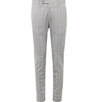 Incotex - Slim-Fit Prince of Wales Checked Woven Trousers - Gray
