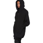 Julius Black Co Fibriled Hoodie