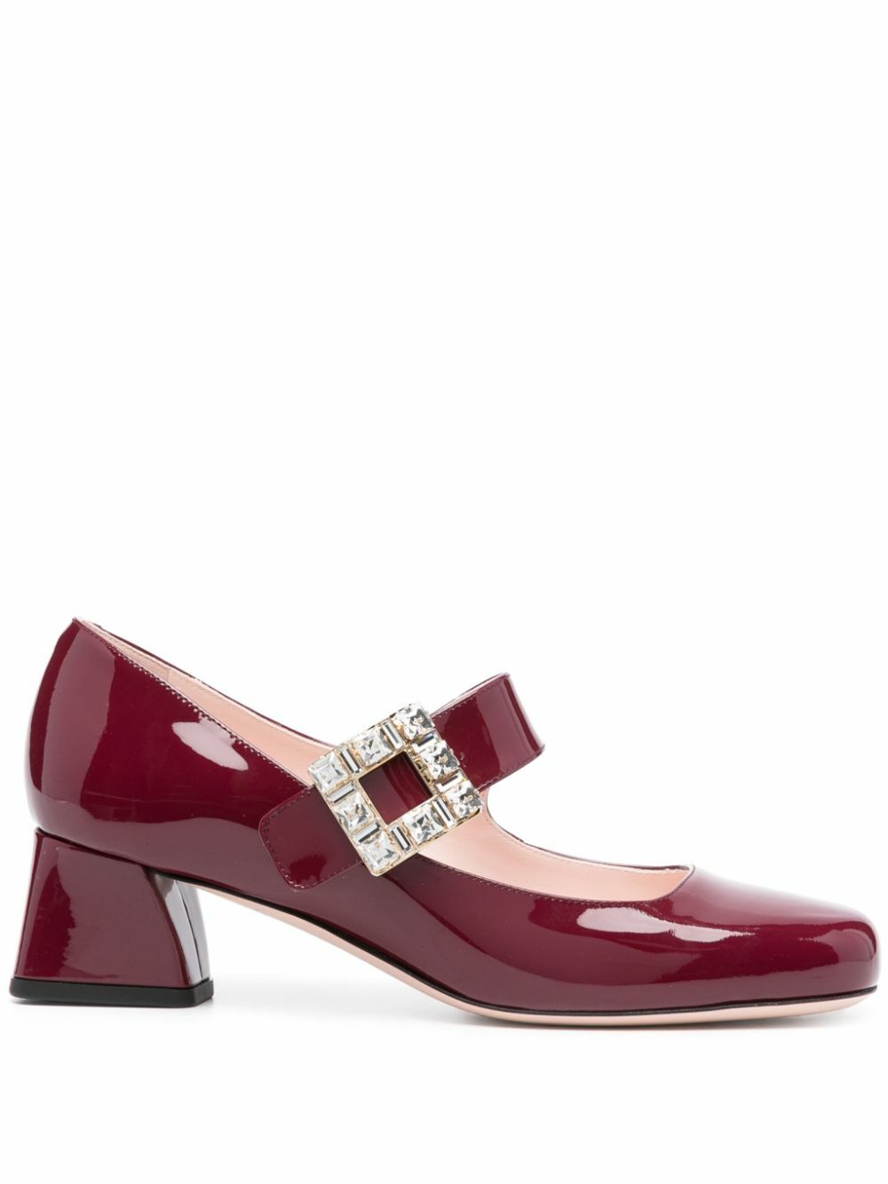 roger vivier tres vivier patent leather pumps