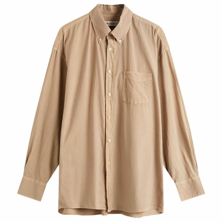 Photo: Our Legacy Men's Borrowed Button Down Shirt in Pink Voile
