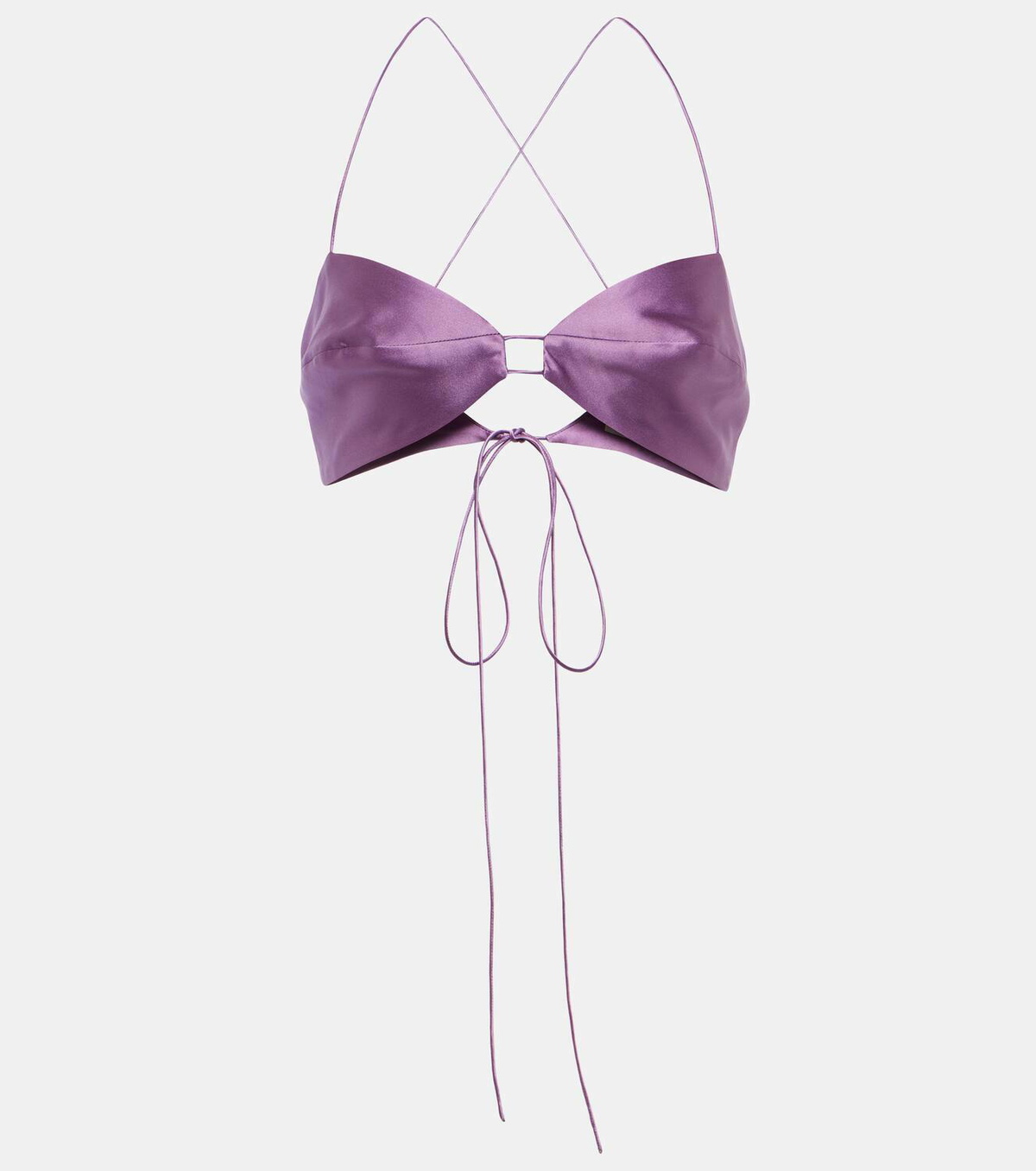 The Sei Silk bra top