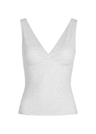 Tala Dayflex V-neck Stretch-jersey Vest Grey