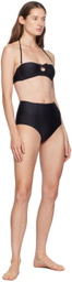 Yasmine Eslami Black 'The Lola High' Bikini Bottom