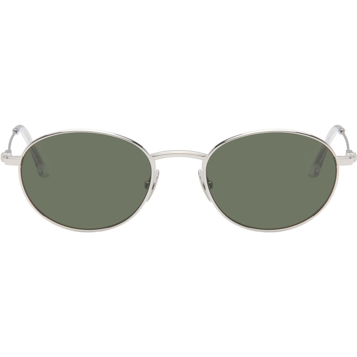 THISTLES Silver 'The CRUZ' Sunglasses