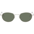 THISTLES Silver 'The CRUZ' Sunglasses