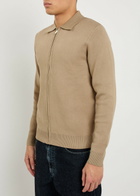 Raith Arlo Knit Overshirt Beige