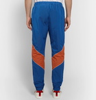 Gucci - Tapered Colour-Block Shell Trousers - Men - Blue